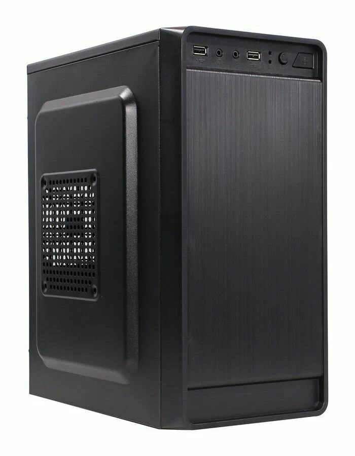 картинка Корпус Minitower ExeGate EX283126RUS BAA-108U mATX, без БП, черный от магазина КомпьютерЦентр