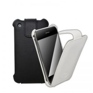 картинка Чехол Blackhorns Leather Case Flip Top White for iPhone 3G/3GS (BH-iP16205) от магазина КомпьютерЦентр