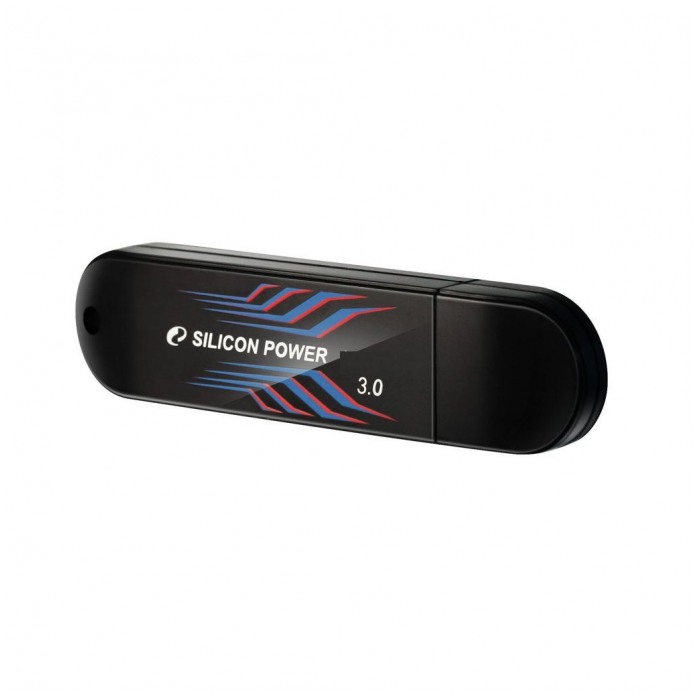 картинка Флешка USB SiliconPower 16Gb Blaze B10 Black USB3.0 (SP016GBUF3B10V1B) от магазина КомпьютерЦентр