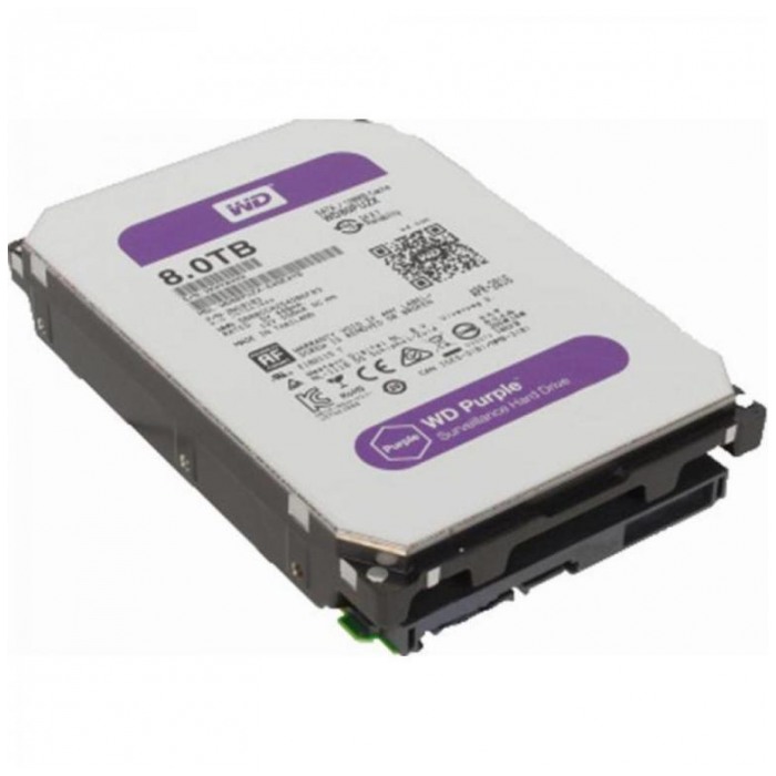 картинка Жесткий диск Western Digital 8Tb 3.5'' SATAIII 5400 rpm; 256 Mb cache; Video Purple (WD81PURZ) от магазина КомпьютерЦентр