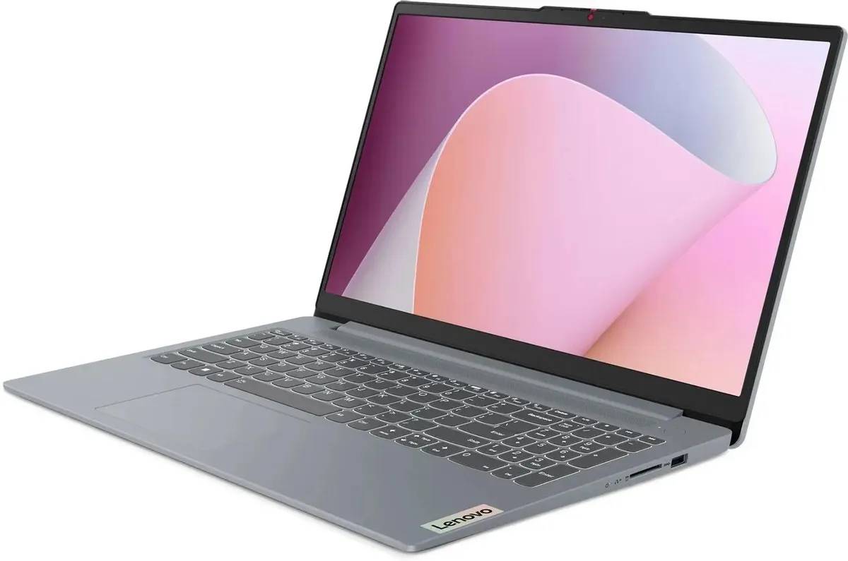 картинка Ноутбук Lenovo IdeaPad Slim 3 15AMN8 15,6'' /  AMD Ryzen 5 7520U /  8Gb DDR5/  512Gb/  AMD Radeon 610M/  Grey (82XQ00EQPS) от магазина КомпьютерЦентр