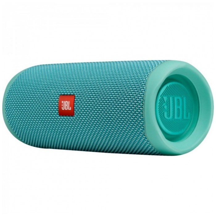 картинка Колонка JBL Flip 5 Bluetooth Speaker 20W Бирюзовый 4800mAh (JBLFLIP5TEAL) от магазина КомпьютерЦентр