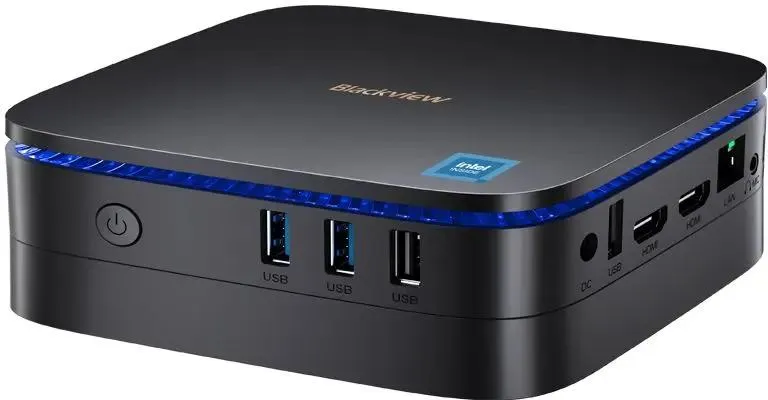 картинка Мини ПК Blackview MP60 Intel N150/  16Gb/  512GB, WIFI a/ b/ g/ n/ ac, Bluetooth 4.2, Win11 Pro, USB3.0 (319559) (MP60/ N150/ 16+512GB) от магазина КомпьютерЦентр