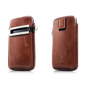 картинка Чехол Capdase Smart Pocket Callid Brown/Black for iPhone 4 (SLIH4-S381) от магазина КомпьютерЦентр