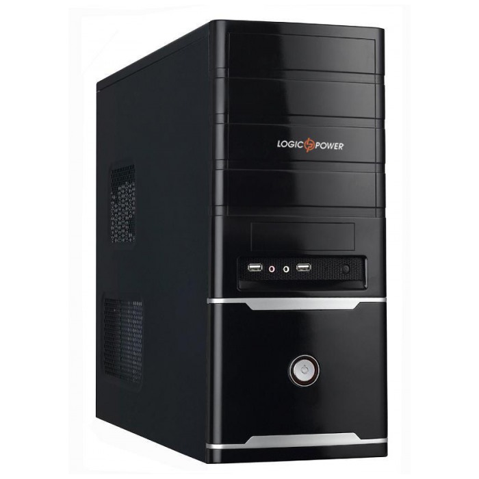 картинка Корпус Logicpower 0055 Black 400W (0055) от магазина КомпьютерЦентр
