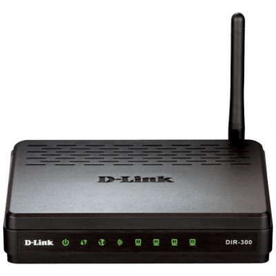 картинка Wi-Fi Маршрутизатор D-Link DIR-300/A/C1A (DIR-300/A/C1A) от магазина КомпьютерЦентр