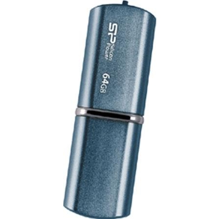 картинка USB накопитель 64Gb SiliconPower LuxMini 720 Blue (SP064GBUF2720V1D) от магазина КомпьютерЦентр
