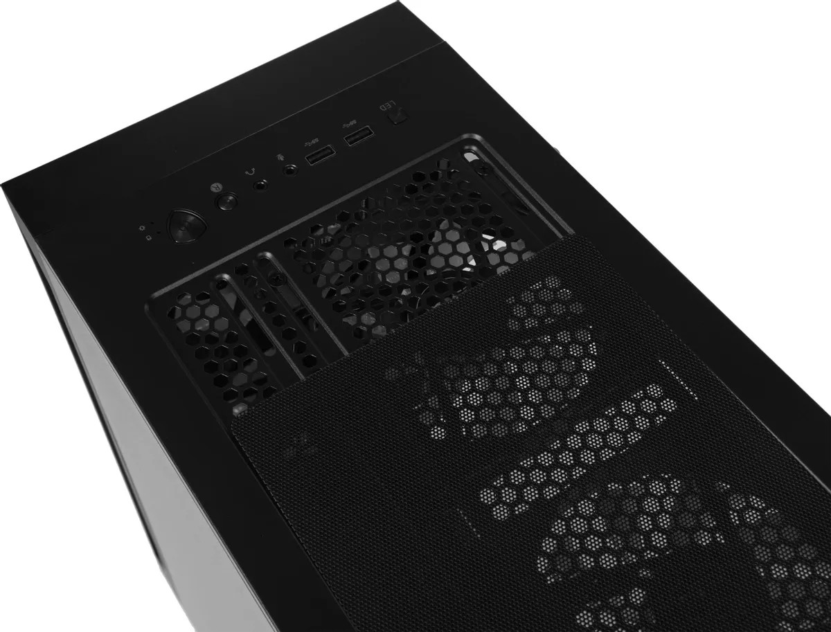 картинка Корпус MSI MAG Forge 120A черный без БП ATX, 306-7G23A21-809 от магазина КомпьютерЦентр