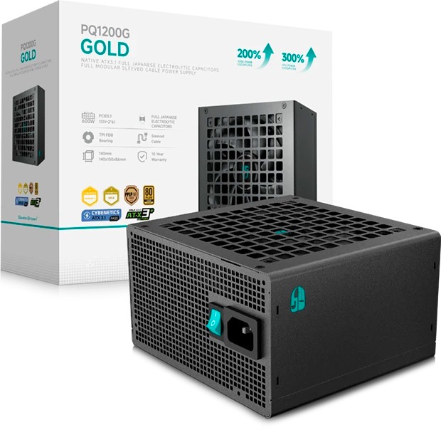 картинка Блок питания Deepcool/ GamerStorm ATX 1200W PQ1200G от магазина КомпьютерЦентр