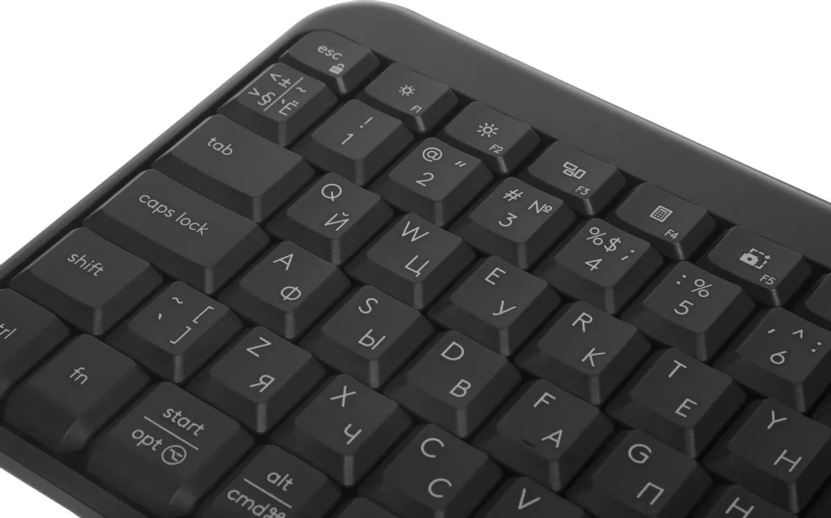 картинка Комплект Logitech Wireless Combo MK250 Compact беспроводной, Bluetooth, 1000 DPI, чёрный (920-013853) (клавиатура+мышка) от магазина КомпьютерЦентр