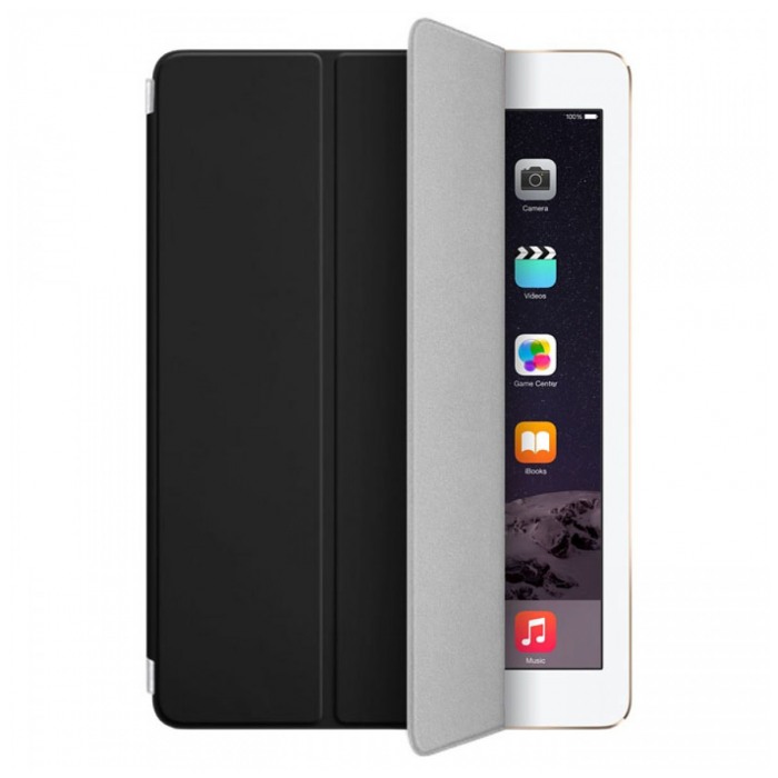 картинка Чехол Apple Smart Case Leather for iPad Air 2 Black от магазина КомпьютерЦентр