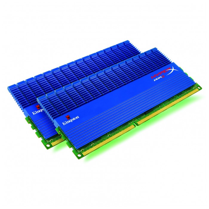 картинка Набор модулей памяти Kingston DIMM DDR3 8Gb (2 x 4Gb) HyperX PC3-12800 (1600MHz) (KHX16C9T2K2/8X) от магазина КомпьютерЦентр