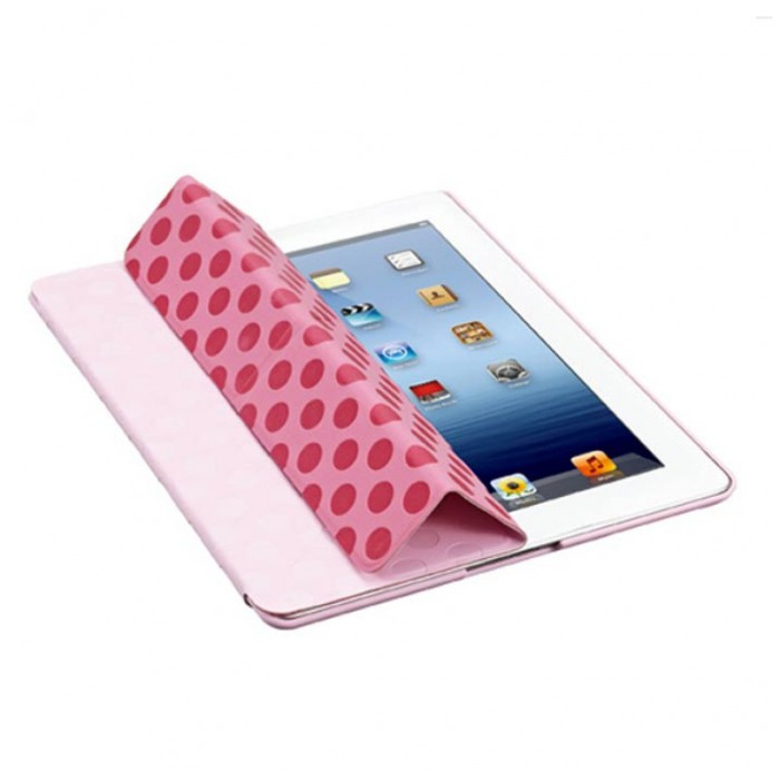 картинка Чехол Ozaki iCoat Slim-Y + Pink Post Modernism for New iPad (IC502PK) от магазина КомпьютерЦентр