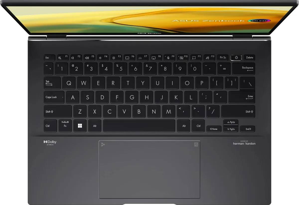 картинка Ноутбук ASUS Zenbook (UM3402YA-KP688) 14'' IPS / 16Gb / 512Gb / черный от магазина КомпьютерЦентр