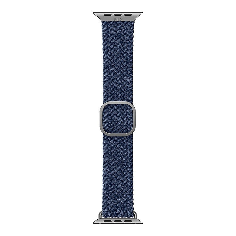 картинка Плетеный ремень Uniq ASPEN для Apple Watch 49/ 45/ 44/ 42 BLUE (44MM-ASPOBLU) от магазина КомпьютерЦентр