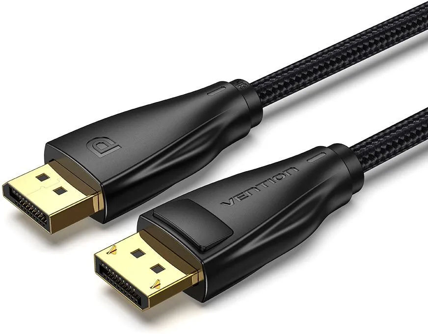 картинка Кабель DisplayPort 1.5m Vention v1.4 20M/ 20M (HCCBG) от магазина КомпьютерЦентр