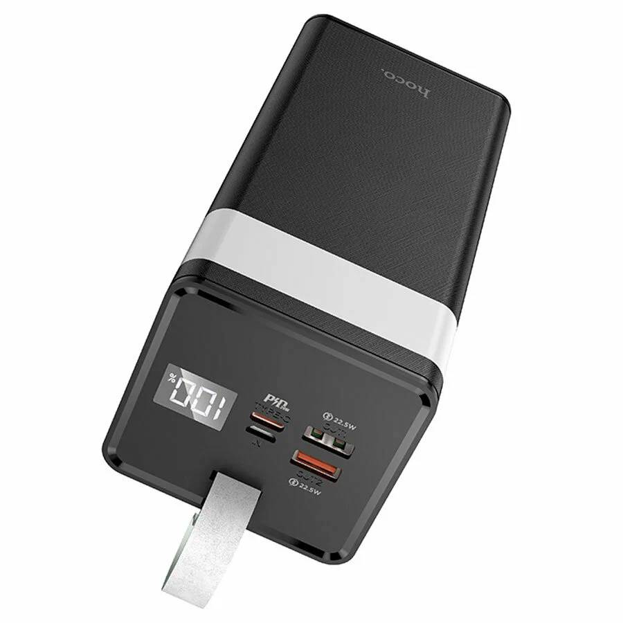 картинка Внешний аккумулятор Hoco J86A Powermaster 22.5W fully 50000mAh black от магазина КомпьютерЦентр