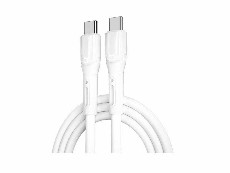 картинка Кабель Type-C WIWU X9 Type-C to Type-C Armor C005 100W White от магазина КомпьютерЦентр