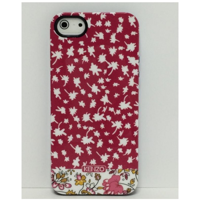 картинка Чехол Kenzo TPU Case Floral Red for iPhone 5/ 5s от магазина КомпьютерЦентр
