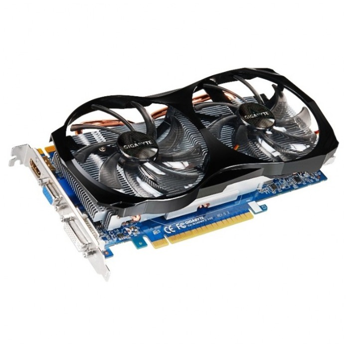 картинка Видеокарта Gigabyte GeForce GTX550Ti 1Gb 192bit DDR5 (GV-N550WF2-1GI) от магазина КомпьютерЦентр