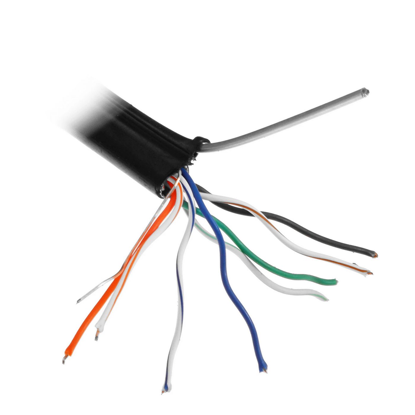 картинка Кабель UTP NEOMAX NM10041 cat.5e 4 пары (305 м) 0.50мм внешний с тросом от магазина КомпьютерЦентр