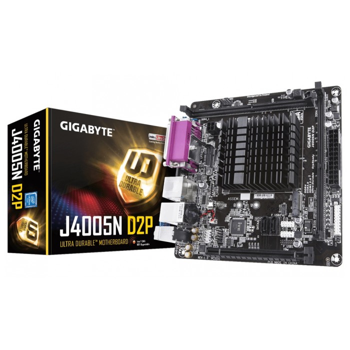 картинка Материнская плата Gigabyte J4005N D2P + CPU (J4005N D2P) от магазина КомпьютерЦентр
