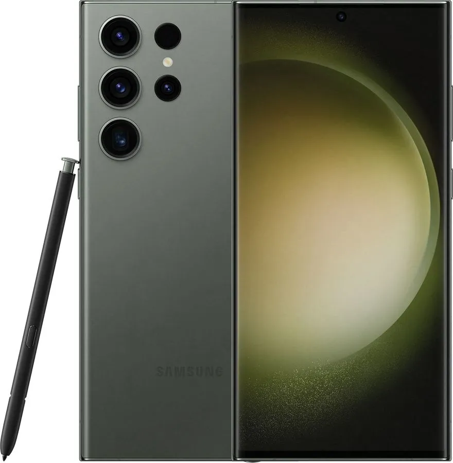 картинка Смартфон Samsung Galaxy S23 Ultra Green 6.8'' 12Gb/256Gb (SM-S918B/ DS) от магазина КомпьютерЦентр