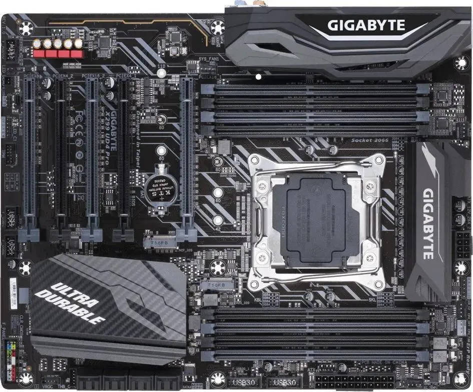 картинка Материнская плата GIGABYTE LGA2066 X299 UD4 Pro 8xDDR4 ATX от магазина КомпьютерЦентр