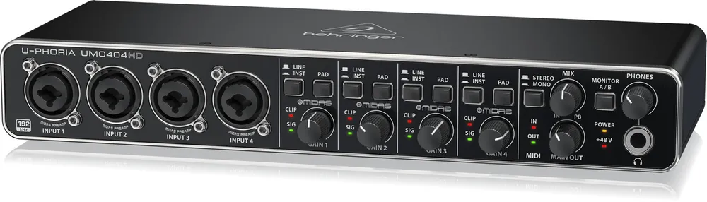 картинка Внешняя звуковая карта BEHRINGER UMC404HD от магазина КомпьютерЦентр