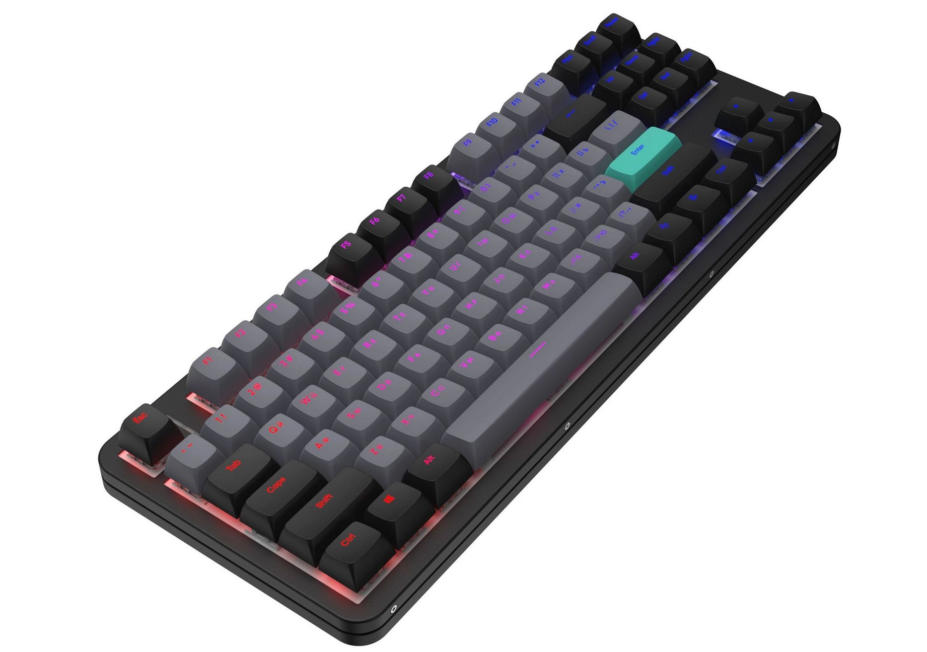 картинка Клавиатура игровая Red Square Alumix TKL SE G3ms Sapphire (RSQ-20061) черная от магазина КомпьютерЦентр