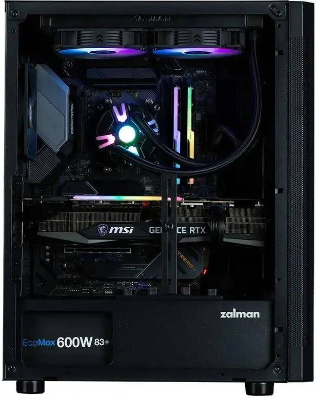 картинка Корпус Zalman i4 черный без БП / ATX / BLACK от магазина КомпьютерЦентр