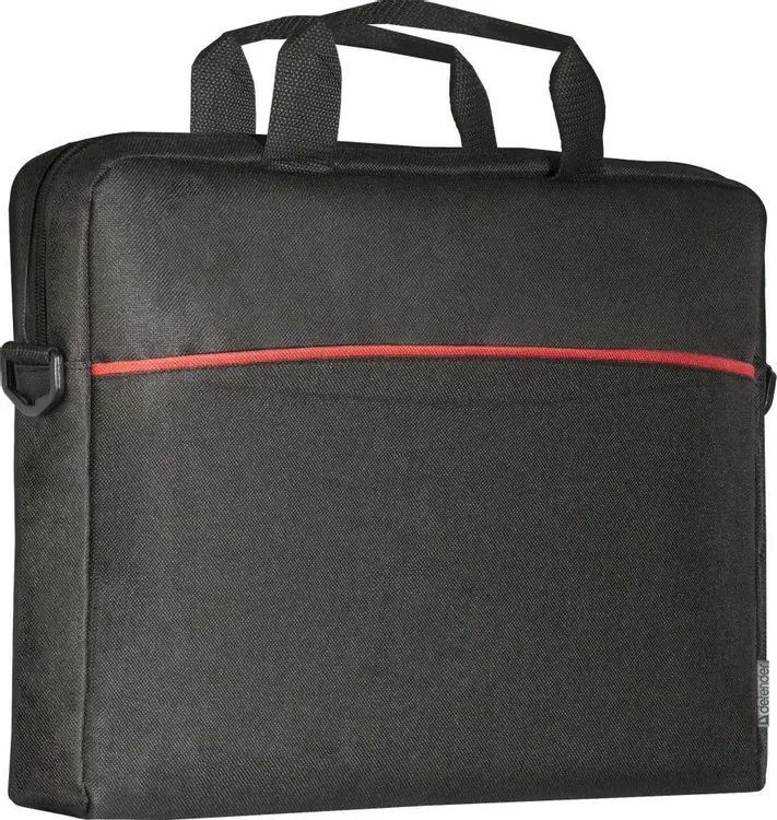 картинка Сумка для ноутбука Defender Lite 15.6'' Black карман (26083) от магазина КомпьютерЦентр
