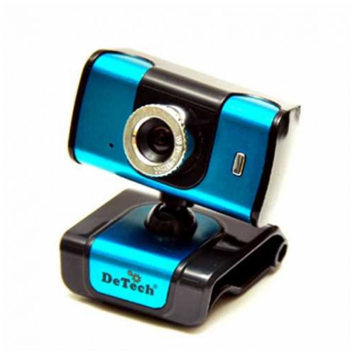 картинка Web-камера DeTech FM393 Blue от магазина КомпьютерЦентр