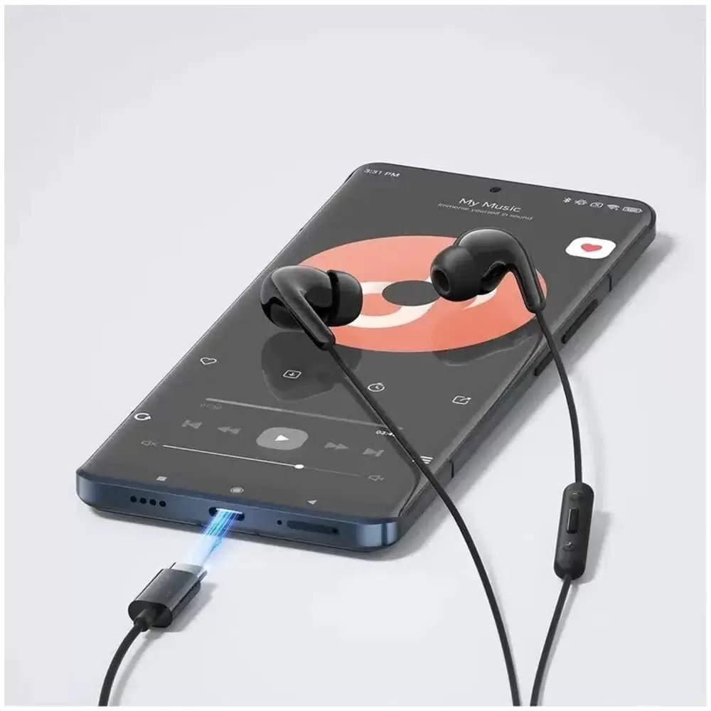 картинка Гарнитура Xiaomi Type-C Earphones BHR8931GL/ BHR8925CN (M2413E1) Black от магазина КомпьютерЦентр