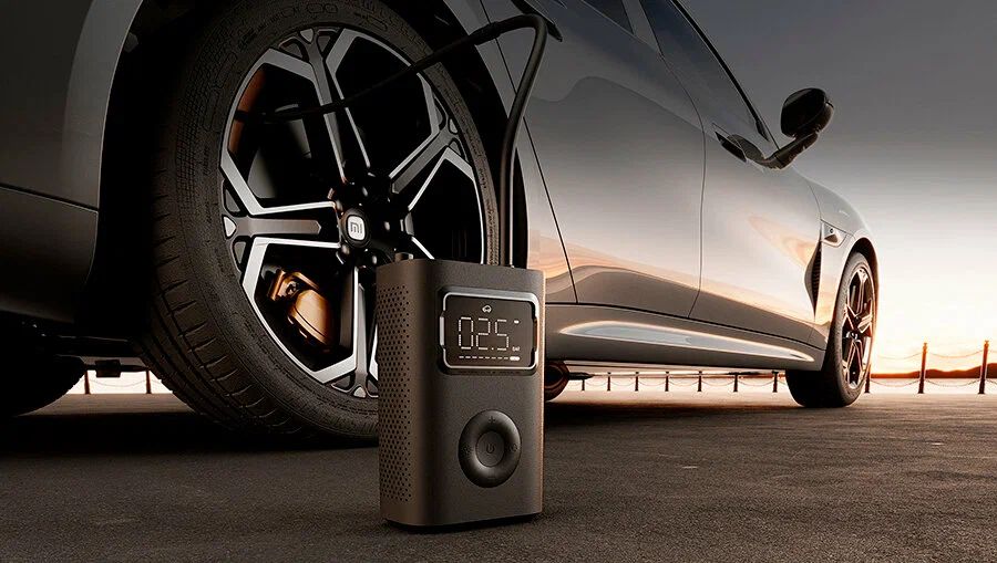 картинка Насос портативный Xiaomi Mijia Electric Pump 2D MJCQBO7QWS Black от магазина КомпьютерЦентр