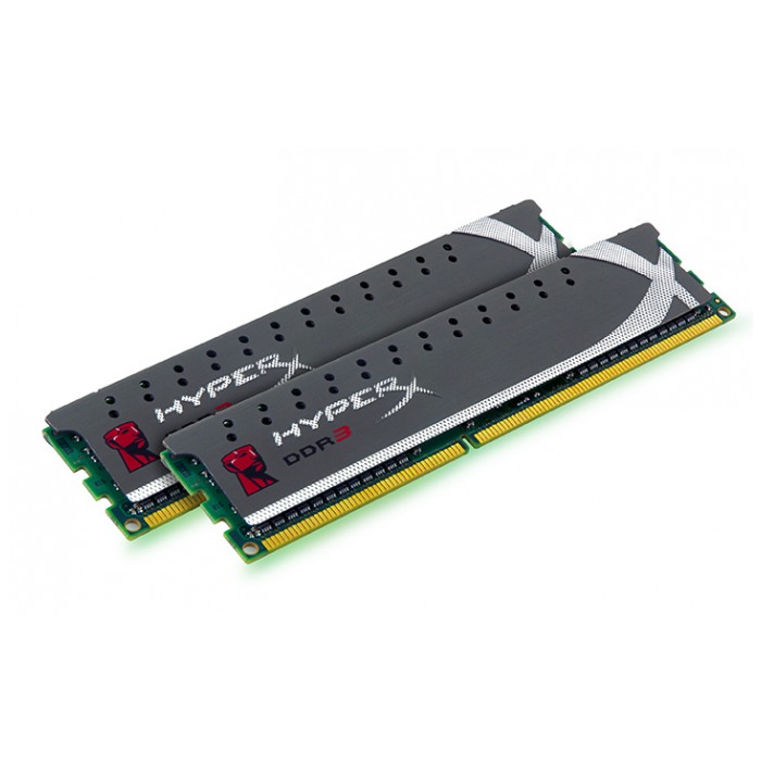картинка Набор модулей памяти Kingston DIMM DDR3 8Gb (2 x 4Gb) 1600MHz PC3-12800 HyperX (KHX1600C9D3X2K2/8GX) от магазина КомпьютерЦентр