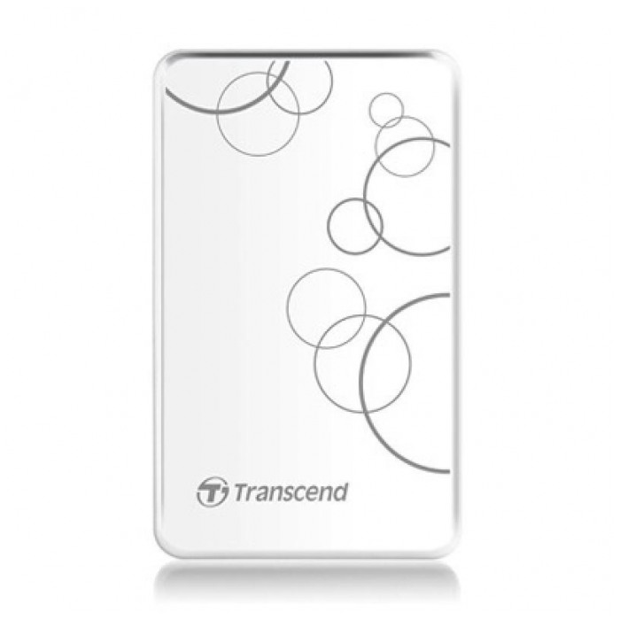 картинка Жесткий диск внешний Transcend 1Tb StoreJet 25A 2.5″ USB 3.0 White (TS1TSJ25A3W) от магазина КомпьютерЦентр