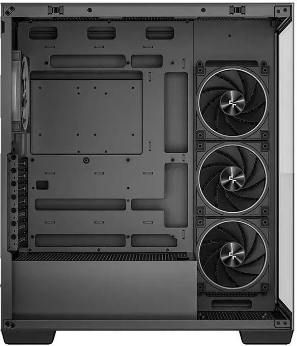 картинка Корпус Deepcool CG580 4F V2 без БП, боковое окно панорама, черный, 4x120 mm ARGB PWM, ATX (R-CG580-BKADA4-G-2) от магазина КомпьютерЦентр
