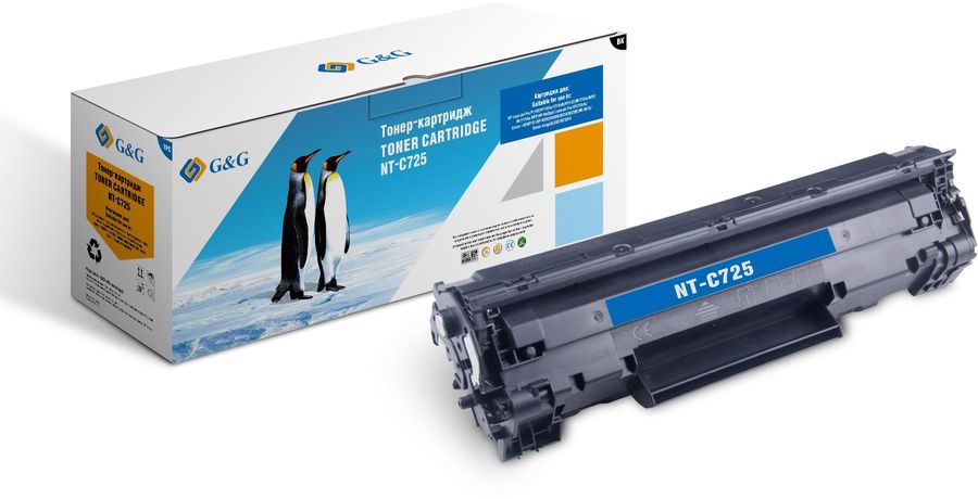 картинка Картридж лазерный G&G NT-C725 черный от магазина КомпьютерЦентр