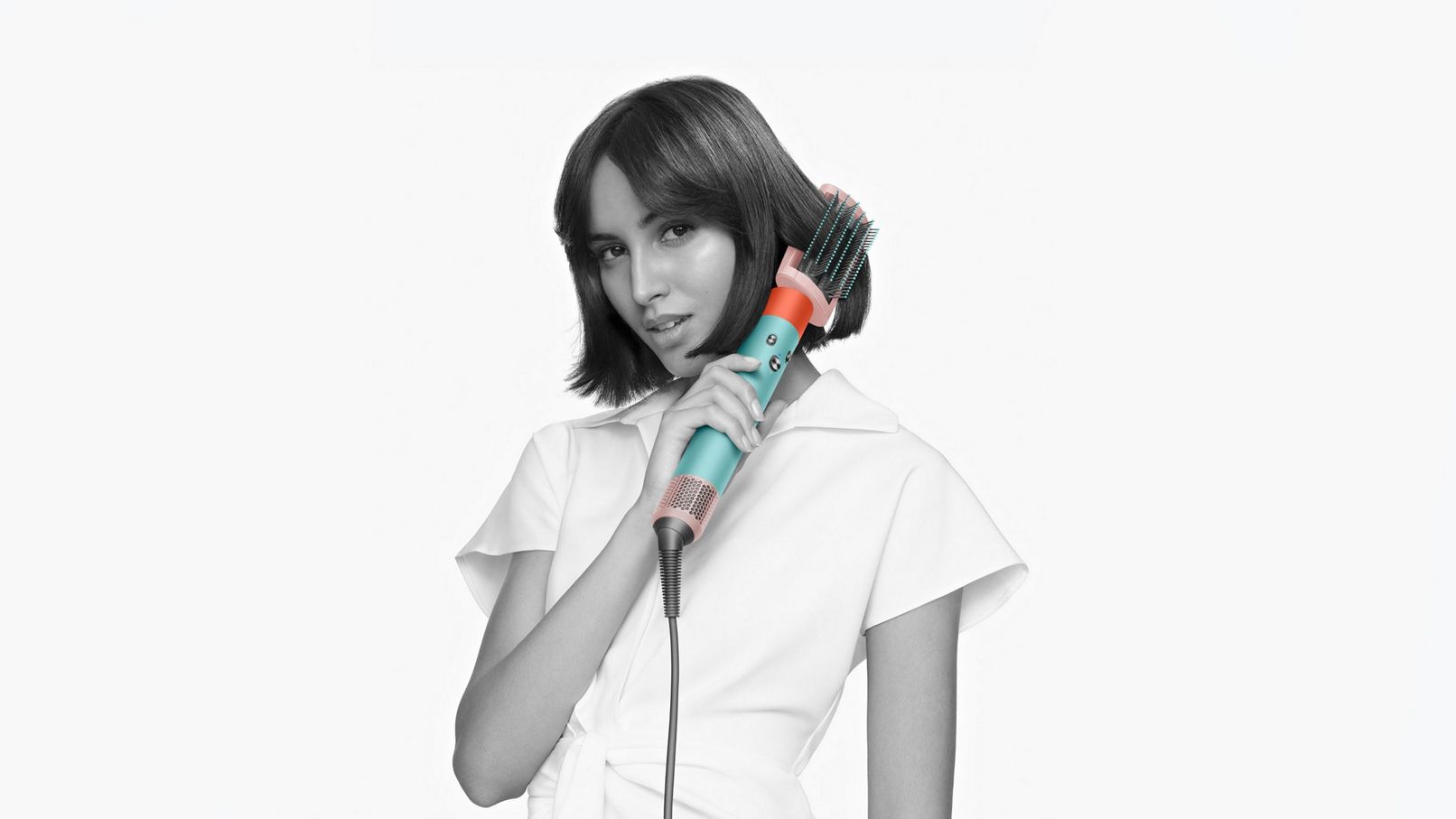 картинка Фен-стайлер Dyson Styler Airwrap Complete Long Multi Hair HS05 Ceramic Pop от магазина КомпьютерЦентр