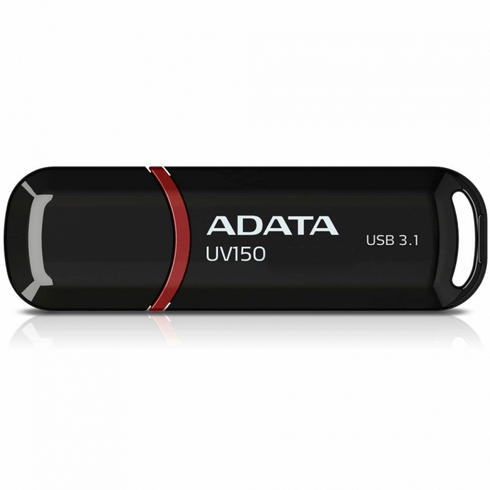 картинка USB3.0 накопитель 128Gb A-Data UV150 Black (AUV150-128G-RBK) от магазина КомпьютерЦентр
