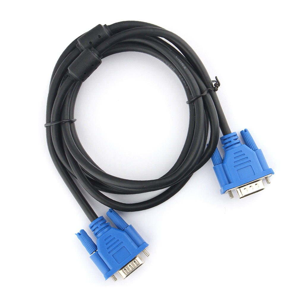 картинка Кабель SVGA-15M/ M-3M, (CC-PVGA-10) Gembird Pro, 2 феррит. фильтра E-VGA-1S-S-3.05м от магазина КомпьютерЦентр
