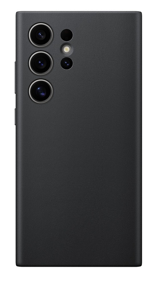 картинка Чехол Vegan Leather Case для Samsung S25 Ultra Black (GP-FPS928HCAAW) от магазина КомпьютерЦентр