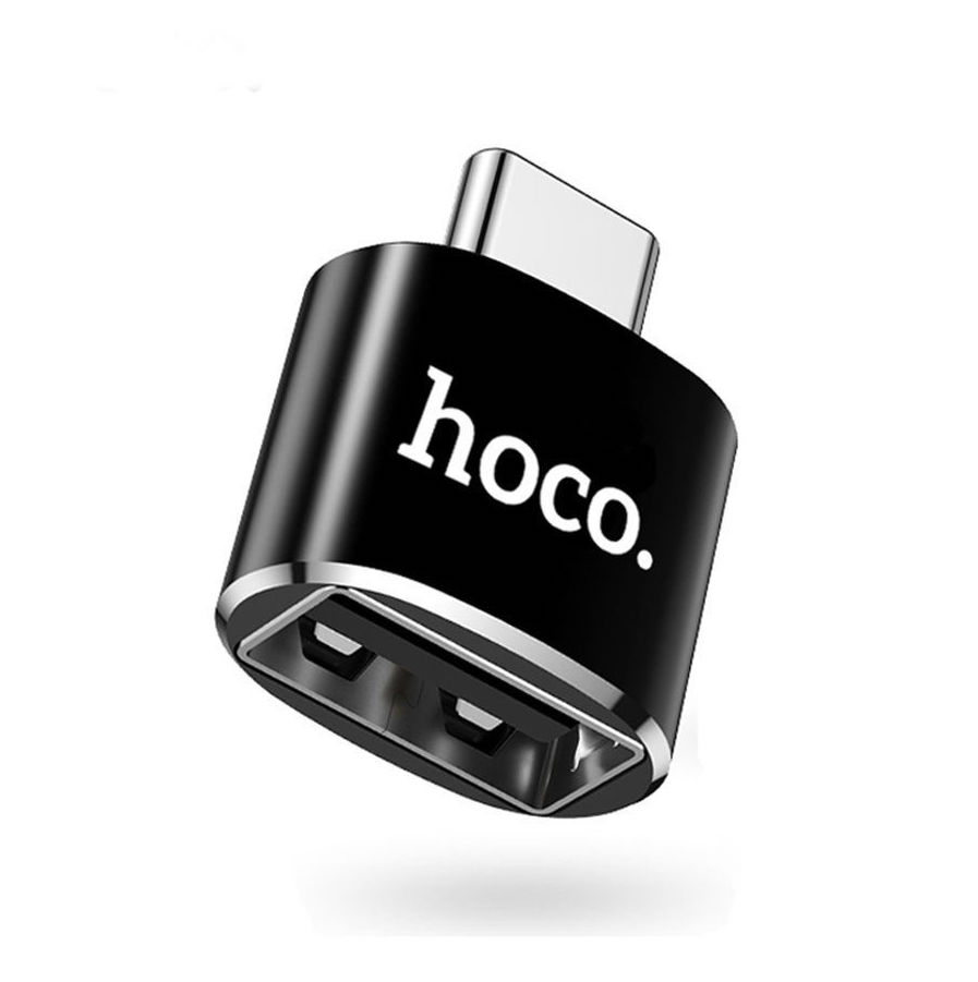 картинка Переходник HOCO OTG Type C/ USB Black от магазина КомпьютерЦентр