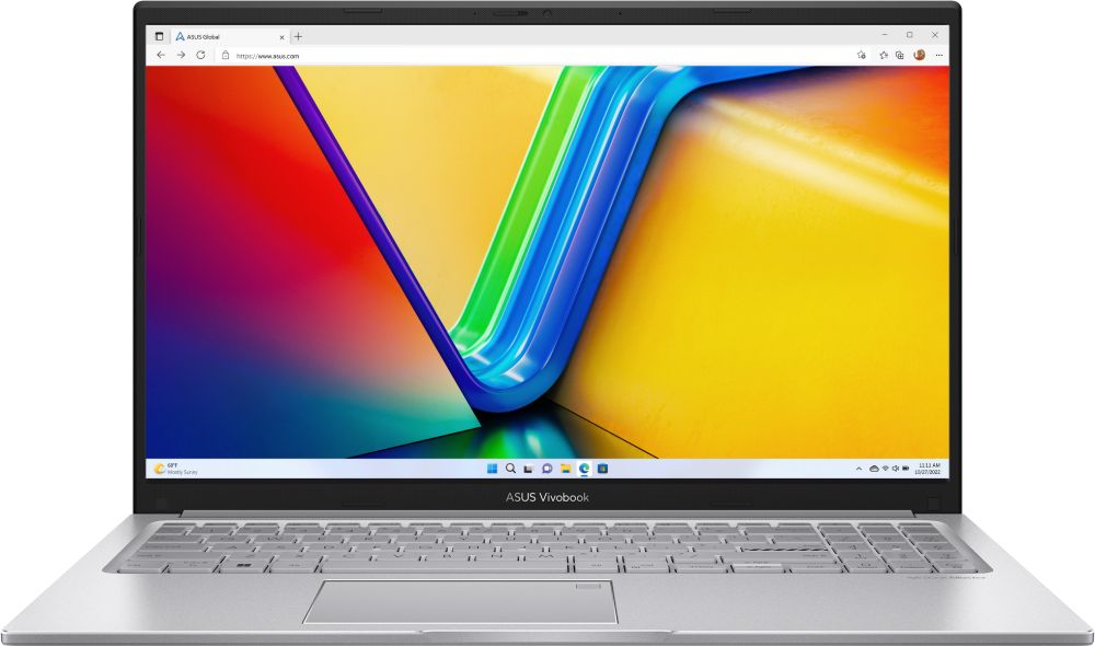 картинка Ноутбук ASUS Vivobook 15 X1504VA-BQ591 15.6'', FHD, Core 5 120U /  16Gb/  512Gb SSD/  Intel Graphics/  DOS/  Cool Silver от магазина КомпьютерЦентр