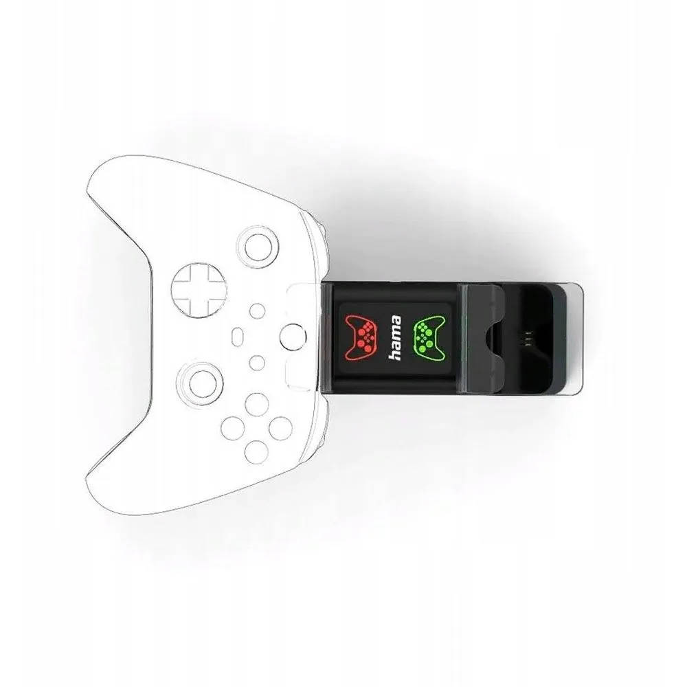 картинка Зарядная станция + 2 аккумулятора 1100mAh для джойстиков Xbox Series Hama (00115496) от магазина КомпьютерЦентр