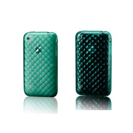 картинка Чехол More Diamond Series Emerald Seablue for iPhone 3G/ 3GS (AP05-017COR) от магазина КомпьютерЦентр