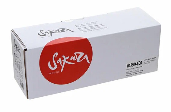 картинка Картридж Sakura W1360X (136X) (SAW1360X-ECO) для HP, черный (чип без счетчика копий) от магазина КомпьютерЦентр