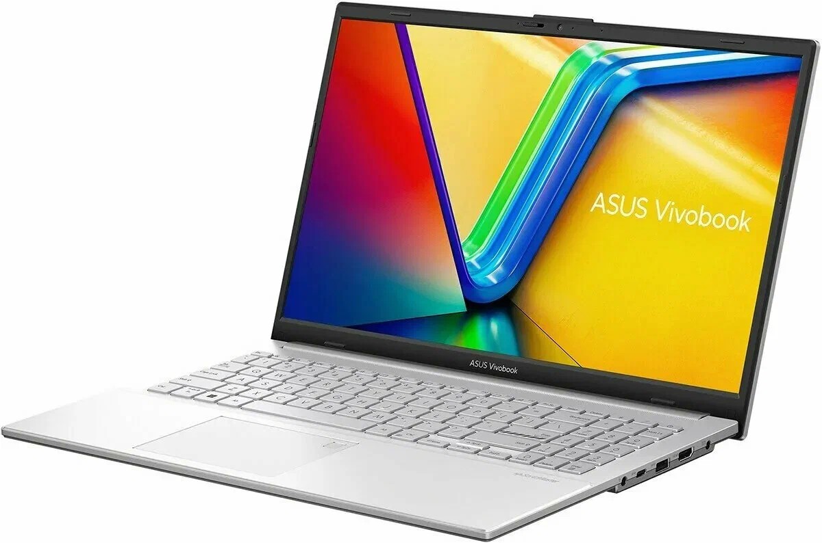 картинка Ноутбук ASUS VivoBook E1504FA-L1834 15.6'' OLED FHD /  Ryzen 5 7520U/  16Gb LPDDR5/  512Gb SSD/  UMA/  Wi-Fi/  BT/  Cam/  DOS/  Silver от магазина КомпьютерЦентр