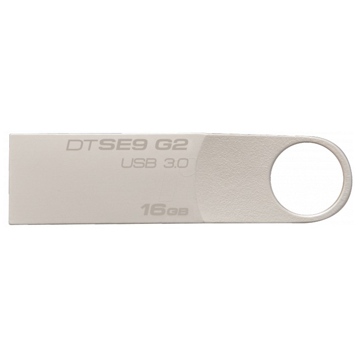 картинка Флешка USB Kingston 16Gb DataTraveler SE9 USB3.0 Silver  (DTSE9G2/16GB) от магазина КомпьютерЦентр
